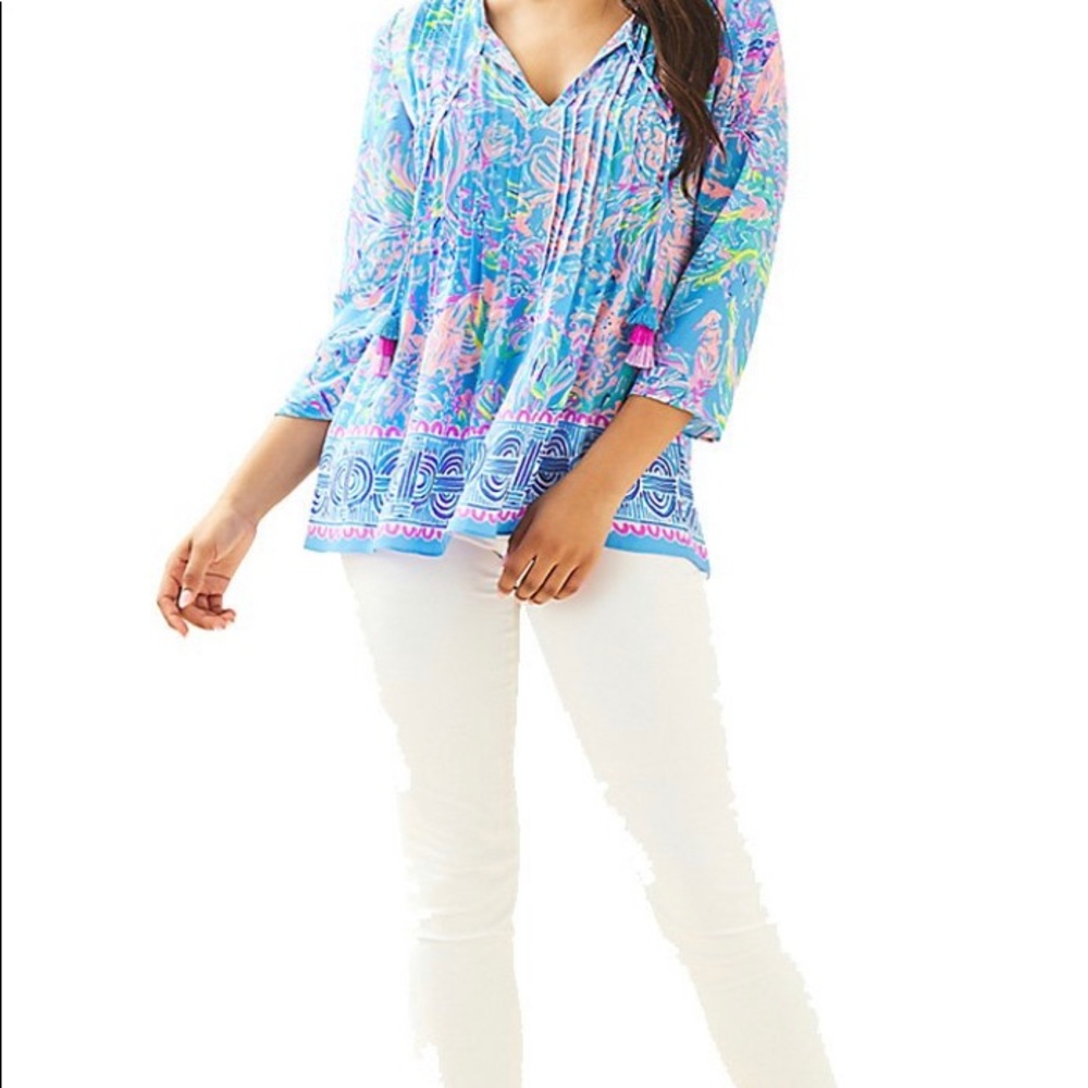 Lilly Pulitzer Marilina Tassel Tunic
